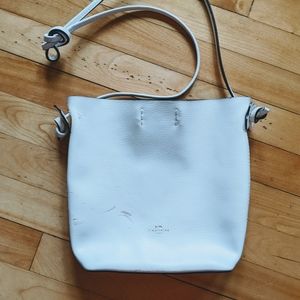Coach leather crossbody bag